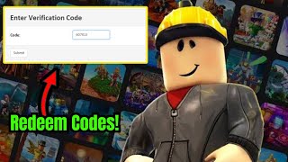 How to Redeem Promo Codes In Roblox Mobile  Pc  Redeem Codes On Roblox [upl. by Lianna]