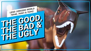 LEGO Jurassic World 76940 76941 amp 76942 review [upl. by Gujral]