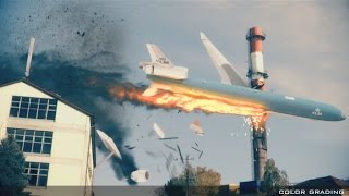 Plane Crash  VFX Breakdown [upl. by Tabb]