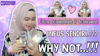 PART1  CARA MERACIK INFUS WHITENING CINDELLA 1200 MG DENGAN BENAR [upl. by Yup]