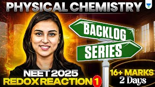 NEET 2025 UDAAN Redox  Physical Chemistry  Part 1  Anushka Choudhary [upl. by Sara]