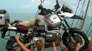 Panama to Colombia  Adventure Motorcycling through the San Blas islands Darien Gapmp4 [upl. by Yesnek]