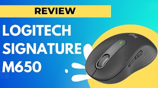 Logitech Signature M650 Review  The Newest M Series Mouse [upl. by Eberta304]