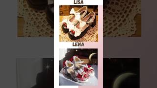 Lisa or lena  💖🎄🌸💫 Cute shoes lisa aesthetic chosenones ytshorts [upl. by Feilak]