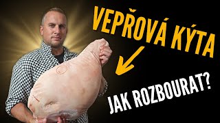 Jak vykostit vepřovou kýtu Jednoduchý návod který zvládnete doma Bonusové video z kurzu [upl. by Jarlathus]