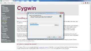 How to Install Cygwin to Windows [upl. by Charles]