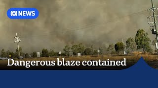 Residents of Queensland town given permission to return home after bushfire  ABC News [upl. by Kina]