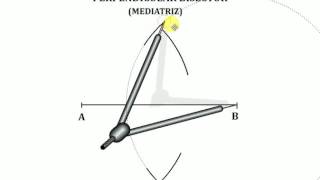 ¿Cómo hacer una MEDIATRIZ y una BISECTRIZ [upl. by Scornik]