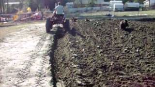 Farmall Super A plowing [upl. by Idaline664]