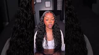 Doubleleafwig kinky curly human hair hd lace frontal wig 360 lace wig bleached knots for black women [upl. by Maril]