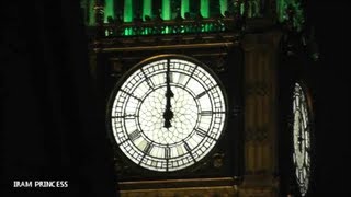 London Fireworks London Big Ben Chimes HD [upl. by Laved]