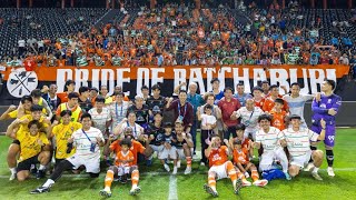 Ratchaburi win over Bangkok United in the Revo League Cup through to Quarterfinals [upl. by Aicekan969]