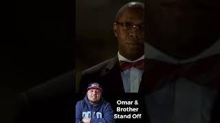 The Wire Omar amp Brother Mouzone Standoff [upl. by Derreg676]