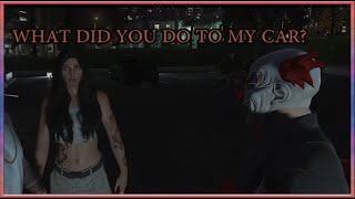 Ray Mond sees what Chatterbox did to her car this time  GTA V RP NoPixel 40 [upl. by Lynden]