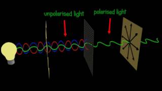 Polarization  Polarizer  Explained and animated 3d [upl. by Gipsy]