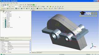 Gear box simulation Ansys tutorial [upl. by Ynaffyt]