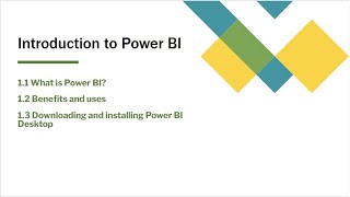 01 Get Started with Power BI Introduction and Installation [upl. by Acinomad]