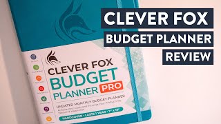 Clever Fox Budget Planner Pro Review  Planner Specs and Stickers [upl. by Margarethe]