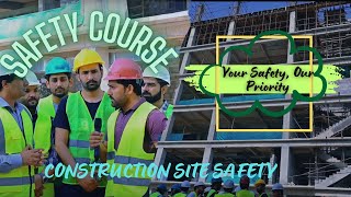 Construction site safety safety officer training safety course [upl. by Sihun667]