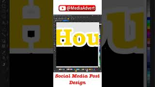 Fast Food House Social Media Post Design Creation in Coreldraw coreldraw graphic shortvideo [upl. by Imogen]