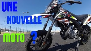 UNE NOUVELLE MOTO POUR FLO   Gilera Smt 50cc  Derinox Ride [upl. by Keener]