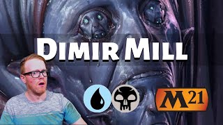 Dimir Mill Standard M21  Peer into the Abyss Combo [upl. by Furlani804]