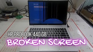 HP PROBOOK 440 G8 SCREEN REPLACEMENT [upl. by Hamil]