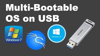 How To Create Multi Bootable Pendrive in Hindi  Ek Pendrive me sare windows kaise dale [upl. by Dodd]