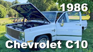 1986 Chevrolet C10 Silverado Walk Around [upl. by Vidal]