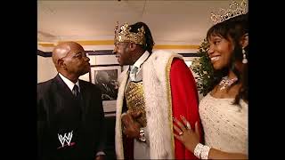 King Booker amp Queen Sharmell amp Teddy Long amp Vito Backstage Segment Smackdown September 15 2006 [upl. by Kile901]