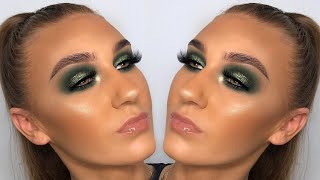 GREEN SOFT SPOTLIGHT EYE TUTORIAL  REBECCA CAPEL MAKEUP [upl. by Evers]