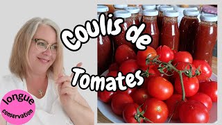 COULIS DE TOMATE la recette dété cuisine mealprep budget recette tomato [upl. by Sadinoel]