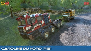 Snow Runner 🚍🚛🚜👀Caroline du Nord 37  Mal Garé Carte 4  🚚🚘 En 2k [upl. by Eisle]