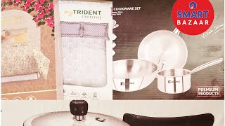 Diwali Shopping 🛍 Full Dhamaal Bergner utensils Prestige cooker Trident Bedsheets Smart Bazaar [upl. by Harbard]