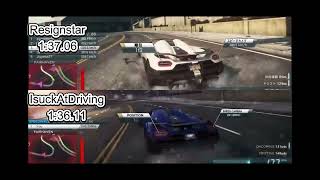 NFS MW2012 vs IsuckAtDriving [upl. by Worl]