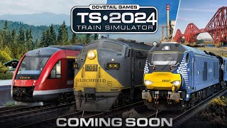 Train Simulator 2024 Coming Soon Dovetail Games Trailer  Railworks Watch amp Download The Game Now [upl. by Sucirdor]