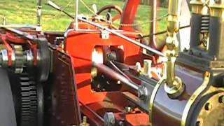 Burrell 6quot scale Single Cylinder Agricultural Engine [upl. by Aivatnuhs]