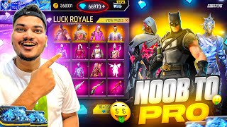 Free Fire Legendary Noob To Pro I Got All Rar Legendary Emotes And Bundles In 99 Diamonds Free Fire [upl. by Fai]