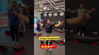 Qoyil Yulduz Usmonova shu yoshda ham sport bilan shugullanmoqda Sogliq tilaymiz ❤️🇺🇿👍 [upl. by Yttik]