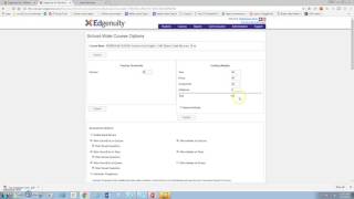 Edgenuity Managing Couse Content [upl. by Averyl]