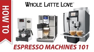 Espresso Machines for Beginners [upl. by Erminna829]