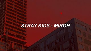 Stray Kids quotMIROHquot Easy Lyrics [upl. by Devitt]