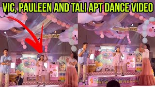 Vic Sotto at Pauleen Luna Isinayaw ang APT DANCE sa 7th birthday celebration ni Tali Sotto [upl. by Labana]