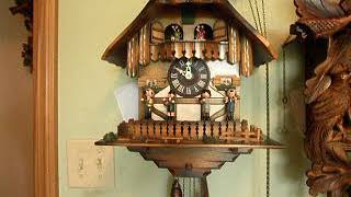 Oompah Band 1 Day Cuckoo Clock [upl. by Niliac837]