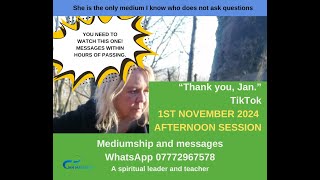 OMG Have you seen this before Mediumship at its best  taken from TT live 1st nov pm 2024 [upl. by Aropizt]