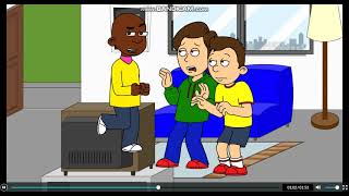 Little Bill Punch Caillou in eye and grounded [upl. by Buschi]