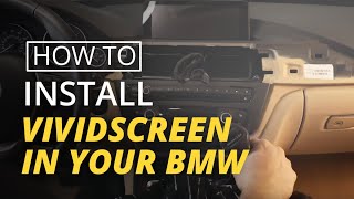 How To Install VividScreen in Your BMW F30 [upl. by Drucie]