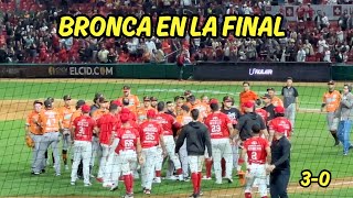 BRONCA entre NARANJEROS Y VENADOS Juego 3 Final LMP 2024 [upl. by Isis]