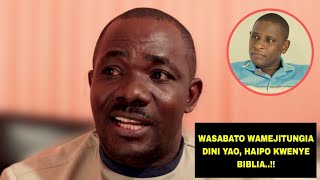 MCH KAISI AMUWEKA MWL NDACHA MTEGONI atoa uthibitisho SABATO YA SASA HAIPO KWENYE BIBLIA [upl. by Lahcear]