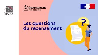 Les questions du recensement de la population [upl. by Anehsat219]